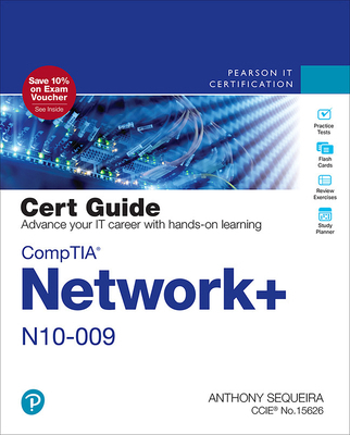Comptia Network+ N10-009 Cert Guide 0135367883 Book Cover