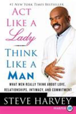 Act Like a Lady, Think Like a Man LP [Large Print] 0061999571 Book Cover