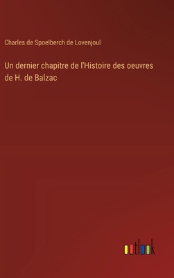 Un dernier chapitre de l'Histoire des oeuvres d... [French] 3385005078 Book Cover