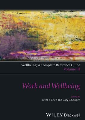 Work and Wellbeing 1118608364 Book Cover