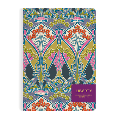 Liberty Ianthe Bloom B5 Handmade Embroidered Jo... 0735376867 Book Cover