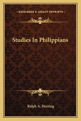 Studies In Philippians 1163814865 Book Cover
