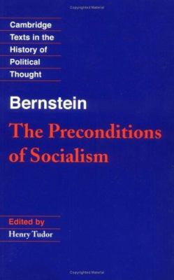 Bernstein: The Preconditions of Socialism 0521398088 Book Cover