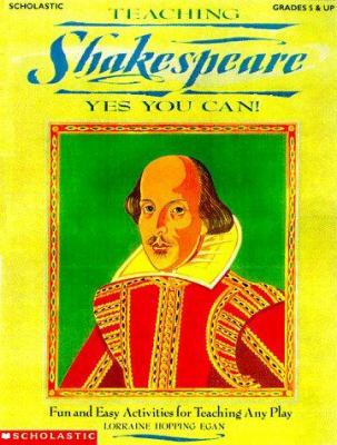 Teaching Shakespeare--Yes You Can [With *] 059037401X Book Cover