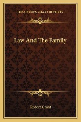 Law And The Family 1163273155 Book Cover