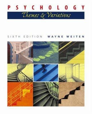 Psychology: Themes and Variations [With Concept... 0534597696 Book Cover