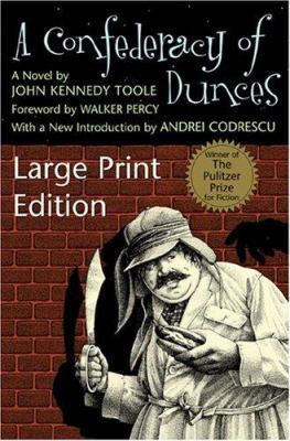 A Confederacy of Dunces [Large Print] 0807130087 Book Cover