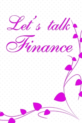 Let's talk finance: A handy password keeper val... B084B1HS5M Book Cover