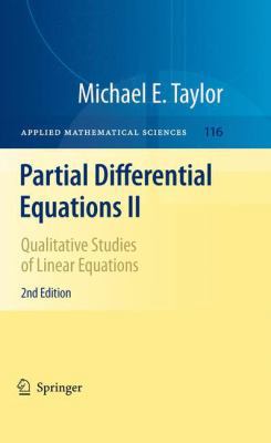 Partial Differential Equations II: Qualitative ... 1461427428 Book Cover
