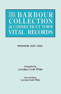 Barbour Collection of Connecticut Town Vital Re... 0806317116 Book Cover