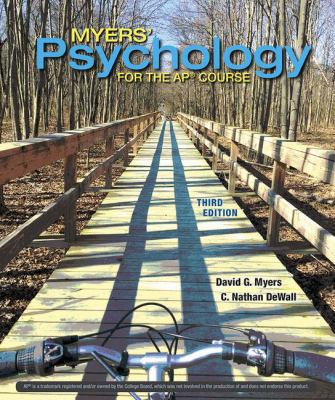 Myers' Psychology for the Ap(r) Course 1319070507 Book Cover