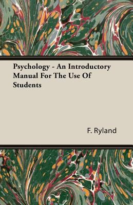 Psychology - An Introductory Manual for the Use... 1406747580 Book Cover