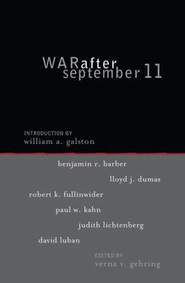 War after September 11 0742514676 Book Cover