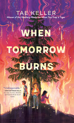 When Tomorrow Burns [Large Print] 1420534971 Book Cover