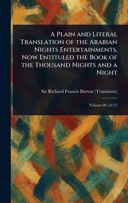 A Plain and Literal Translation of the Arabian ... 1023412411 Book Cover