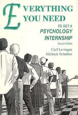 Everything You Need to Get a Psychology Internship 096480431X Book Cover