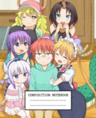Composition Notebook: Dragon Maid Soft Glossy Cover Wide Ruled Lined Pages Book 7.5 x 9.25 Inches 110 Pages