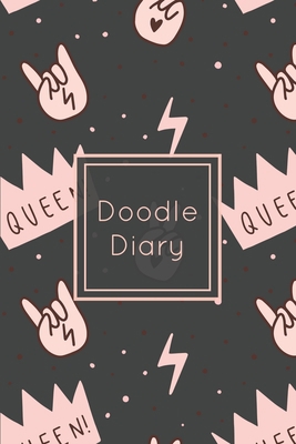 Doodle Diary: Writing Prompts & Blank Lined Dra... 1649442548 Book Cover