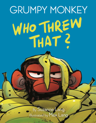 Grumpy Monkey Who Threw That? B0GMYXQ2N5 Book Cover