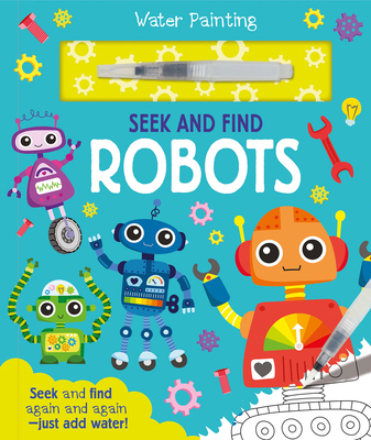 Seek and Find Robots 1835554903 Book Cover