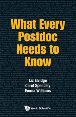 What Every Postdoc Needs to Know 1786342359 Book Cover