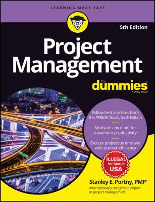 Project Management For Dummies, 5Ed 8126571063 Book Cover