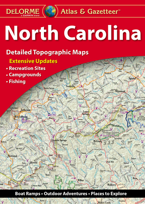 Delorme Atlas & Gazetteer: North Carolina 1946494267 Book Cover