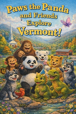 Paws the Panda and Friends: Explore Vermont B0GJ4VQKFW Book Cover