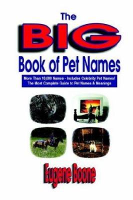 The Big Book of Pet Names - More Than 10,000 Pe... 0930865545 Book Cover