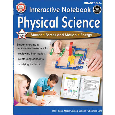 Interactive Notebook: Physical Science, Grades ... 1622236874 Book Cover