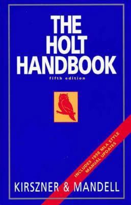 HOLT HANDBOOK 5E 0155079042 Book Cover
