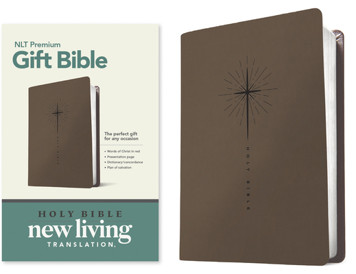Premium Gift Bible NLT (Leatherlike, Star Cross... 1496466160 Book Cover