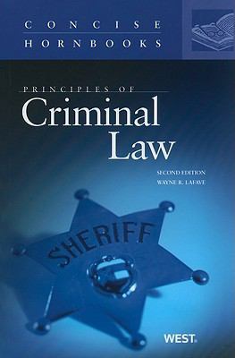 Principles of Criminal Law 031491269X Book Cover
