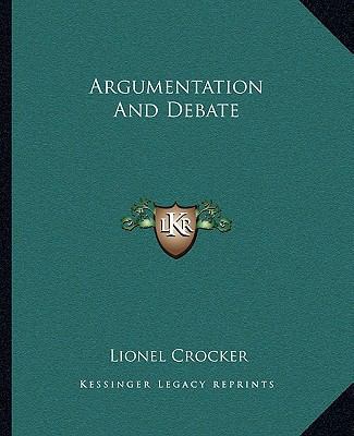 Argumentation And Debate 1163185574 Book Cover