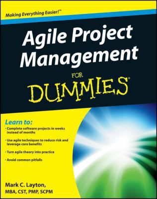 Agile Project Management for Dummies 1118026241 Book Cover