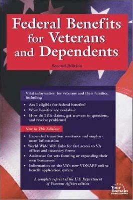 Federal Benefits for Veterans and Dependents 1930780060 Book Cover