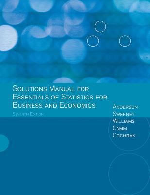 Solutions Manual for Essentials of Statistics f... 1305293142 Book Cover