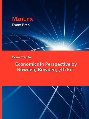 Exam Prep for Economics In Perspective by Bowde... 142887092X Book Cover