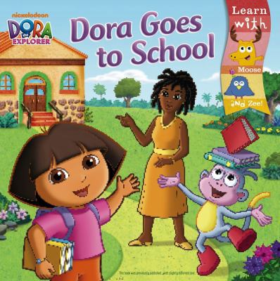 Dora Goes to School (Dora the Explorer 8x8 (Qua... 1442449489 Book Cover