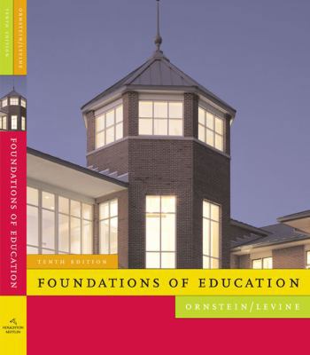 Foundations of Education B0015N4SDG Book Cover