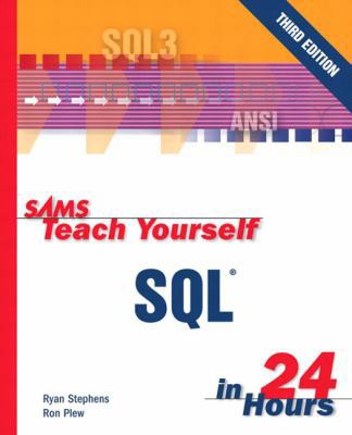 Sams Teach Yourself SQL in 24 Hours 0672324423 Book Cover