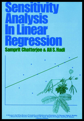 Sensitivity Analysis Linear Regression 0471822167 Book Cover