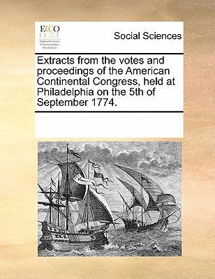 Extracts from the Votes and Proceedings of the ... 1171183488 Book Cover