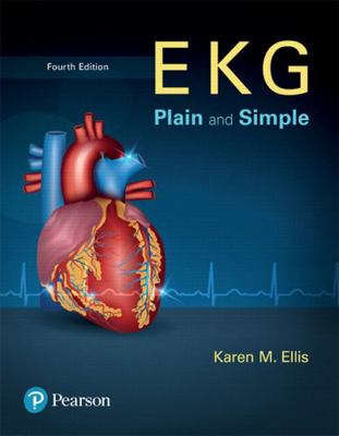 EKG Plain and Simple Plus New Mylab Health Prof... 0134627245 Book Cover