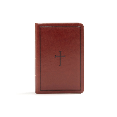 KJV Large Print Compact Reference Bible, Brown ... [Large Print] 1535935723 Book Cover
