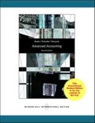 Advanced Accounting 0071318216 Book Cover