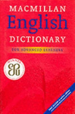 English Dictionary for Advanced Learners 0333957865 Book Cover