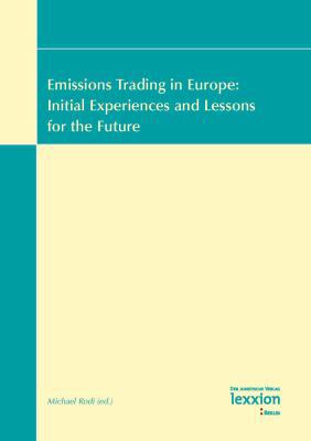 Emissions Trading in Europe: Initial Experience... 3939804479 Book Cover