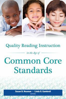 Quality Reading Instruction in the Age of Commo... 087207496X Book Cover