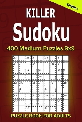 Killer Sudoku Puzzle Book for Adults: 400 Mediu... B093RWXB55 Book Cover
